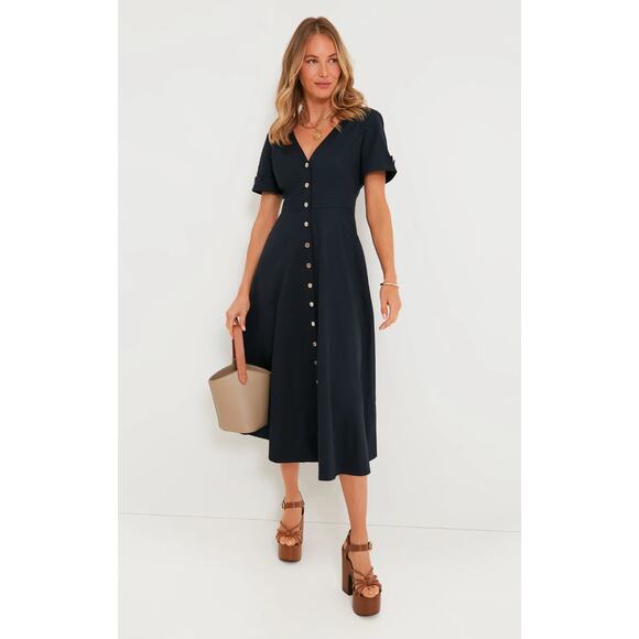 Tuckernuck Dresses & Skirts - Tuckernuck Navy Kate Midi Dress size M medium